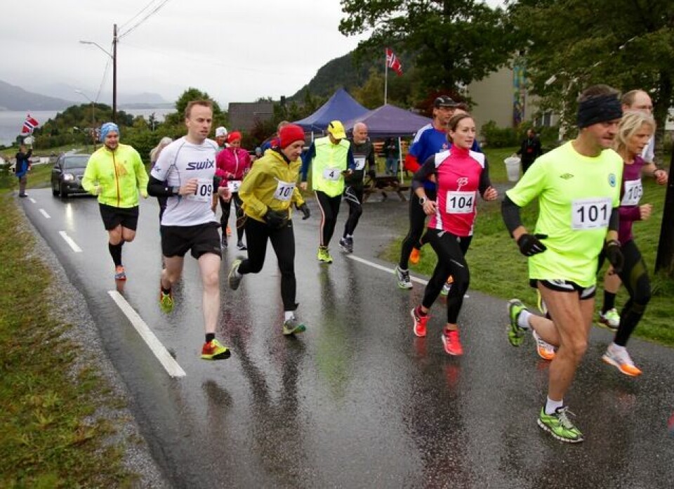 Geir Råheim vant det aller første Sekken Open Maraton Start3