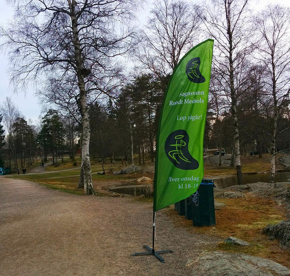 Kondisjonert onsdag på Sognsvann Sognsvann_Rundt_Medsols_Strandflagg_IMG_20140416_171040.jpg