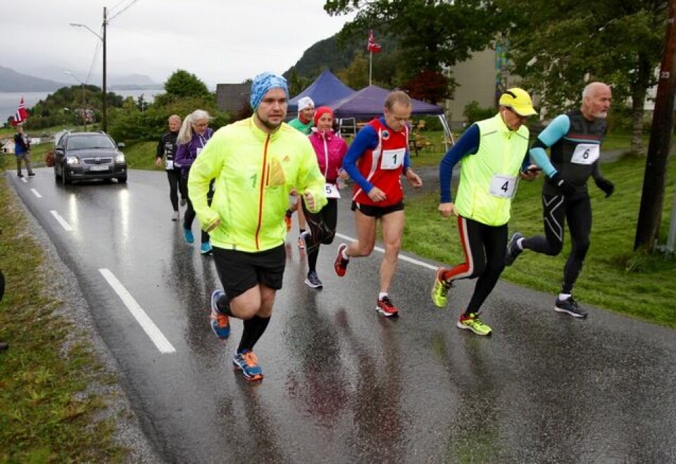 Geir Råheim vant det aller første Sekken Open Maraton start4