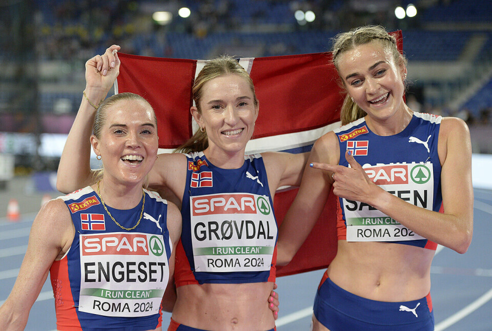 Karoline Bjerkeli Grøvdal tok EM-sølvet, gullet gikk til Italia. 5000-de-norske-deltakerne_D4N4274.jpg