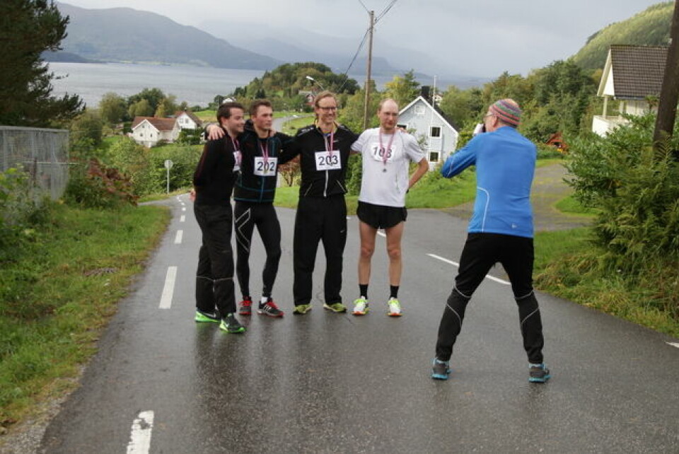 Geir Råheim vant det aller første Sekken Open Maraton Fotogene