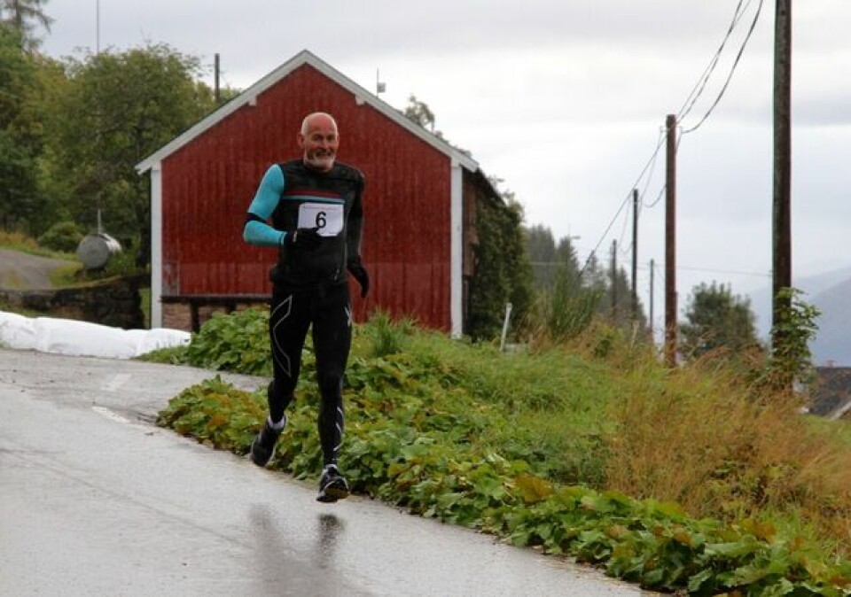 Geir Råheim vant det aller første Sekken Open Maraton Geir_Raaheim