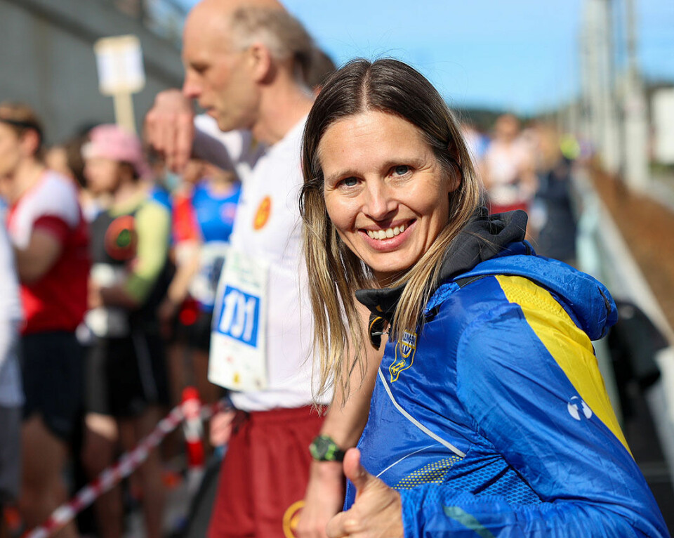 Marius Sørli spurtbeseiret Marius Vedvik i Tunnelløpet 1U9A5672.jpg
