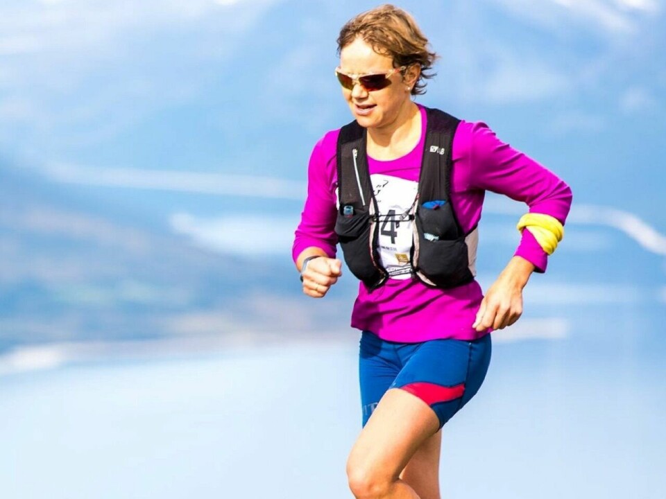 Berit Nordstad stod for dagens sterkeste prestasjon i varmen på Tolga. Bildet er tatt da hun vant Trollheimen Fjellmaraton på Oppdal i fjor. (Foto: Privat) Berit Nordstad stod for dagens sterkeste prestasjon i varmen på Tolga. Bildet er tatt da hun vant Trollheimen Fjellmaraton på Oppdal i fjor. (Foto: Privat)