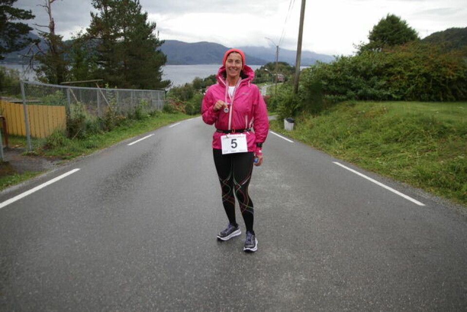 Geir Råheim vant det aller første Sekken Open Maraton Titina_Bakken_etter