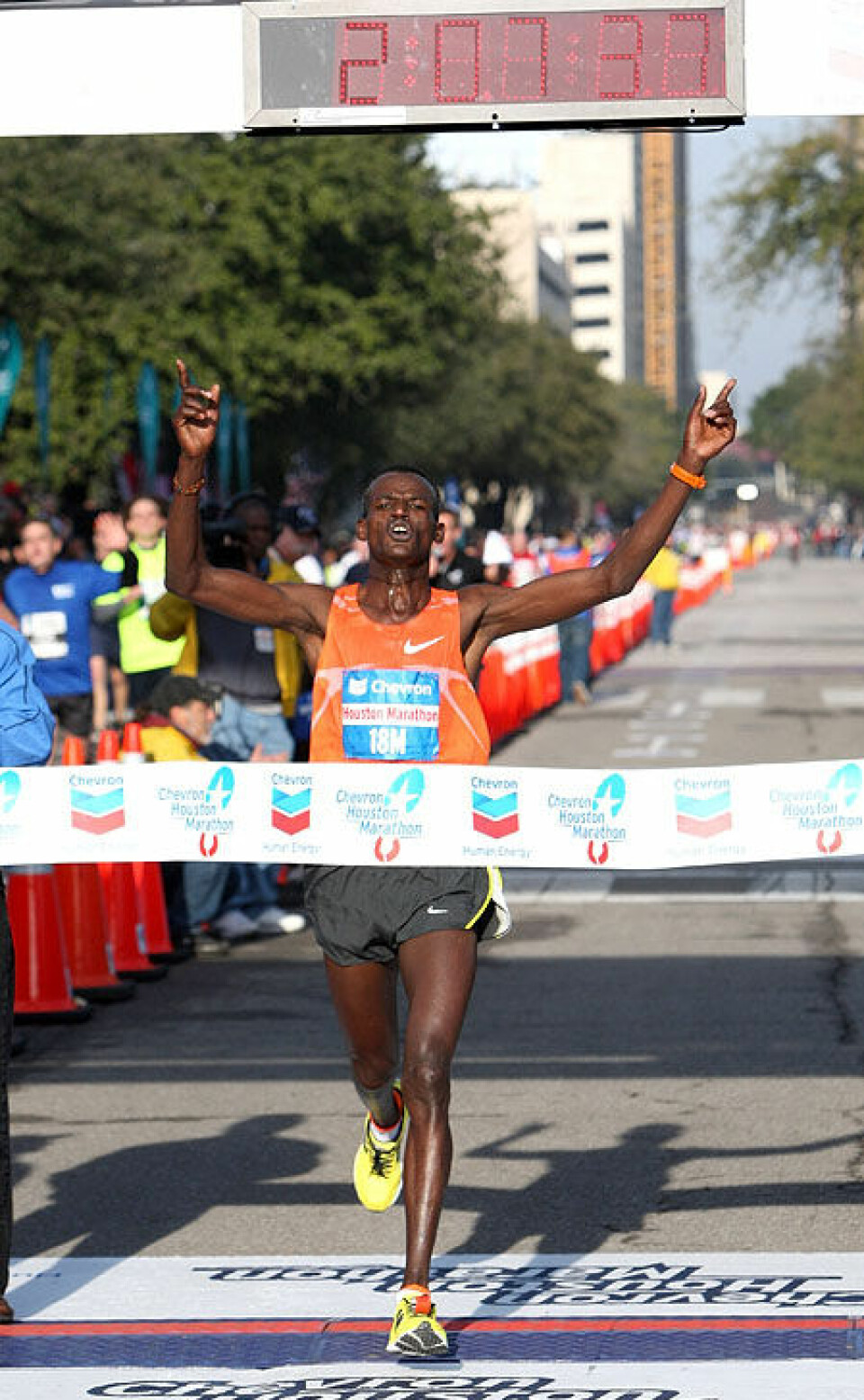 Sterke tider i Houston Marathon 2010 Chevron Houston Marathon