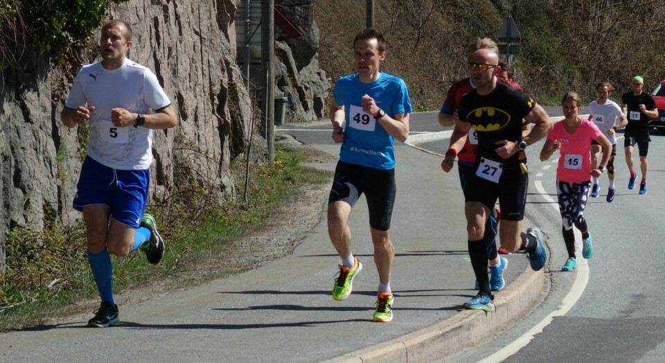 Gode stemninger i Fevik halvmaraton DSC03664LederFeltStrandHotel.jpg