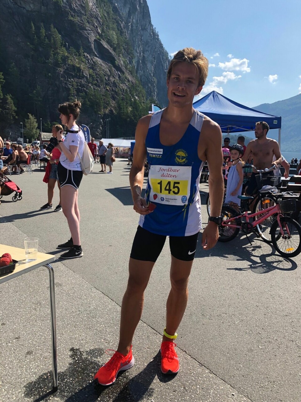 Iver Matias Linge Glomnes satte ny løyperekord i Jordbærdilten i Valldal Matias_Linge_Glomnes