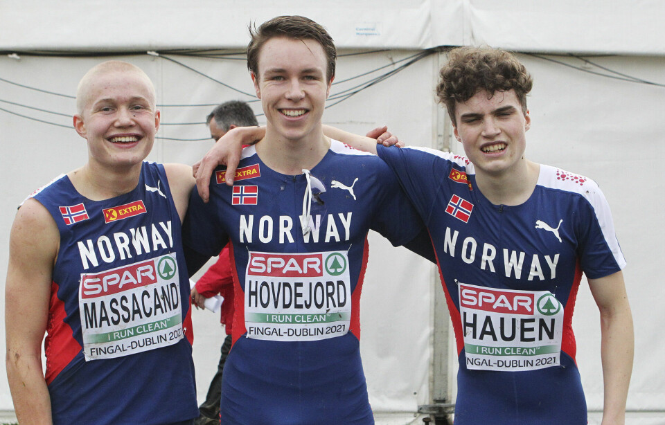 Phillip Massacand er tatt ut til å løpe 10 000 m, Vebjørn Hovdejord er uttatt på både 5000 m og 3000 m hinder, mens Esten Hansen-Møllerud Hauen stiller på 1500 m. (Foto: Kjell Vigestad) Phillip Massacand er tatt ut til å løpe 10 000 m, Vebjørn Hovdejord er uttatt på både 5000 m og 3000 m hinder, mens Esten Hansen-Møllerud Hauen stiller på 1500 m. (Foto: Kjell Vigestad)