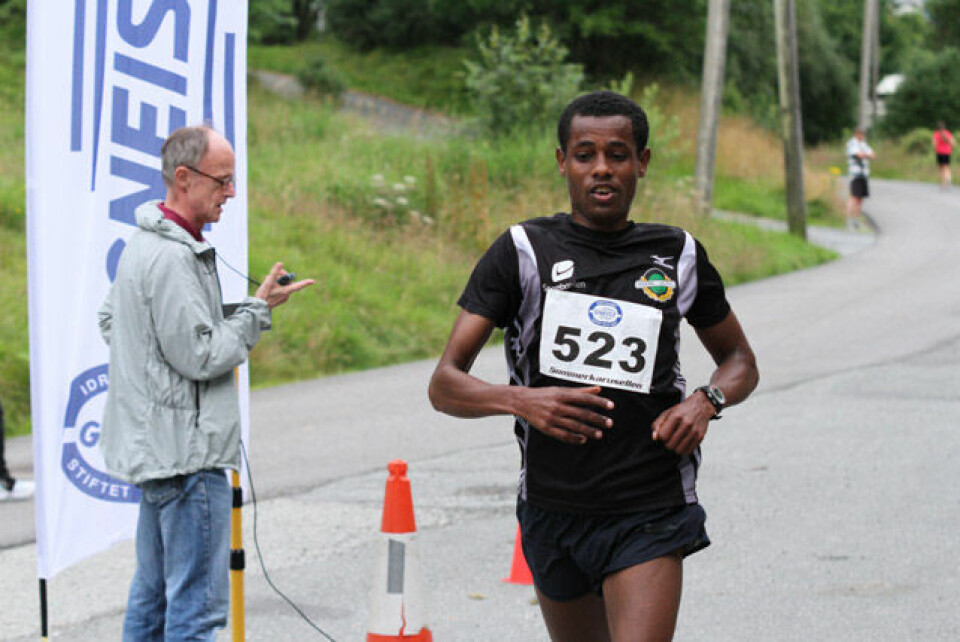 Mulugeta vant Sommerkarusellen.
