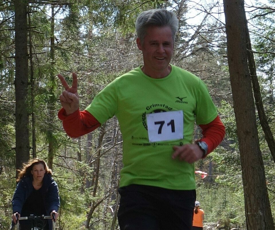 Gode stemninger i Fevik halvmaraton DSC03774KarlBergeRoedRore.jpg