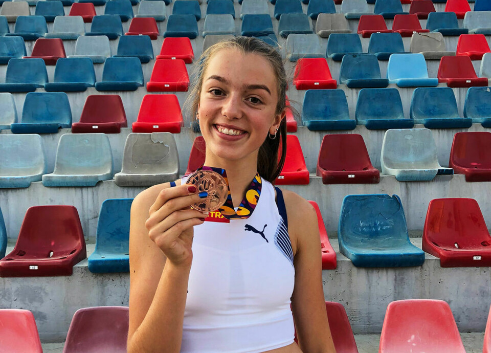 U23-EM starter i dag med 22 norske mellom- og langdistanseløpere Bronsevinneren på 2000 m hinder heter Sigrid Alvik og er fra Norge. (Foto: Ina Halle Haugen)