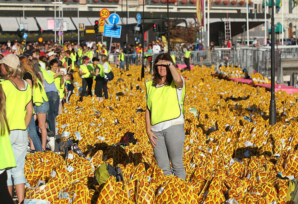 Pernilla Epland ble nr. 8 i Stockholm Halvmarathon KekschocolagposerA20G4512.jpg