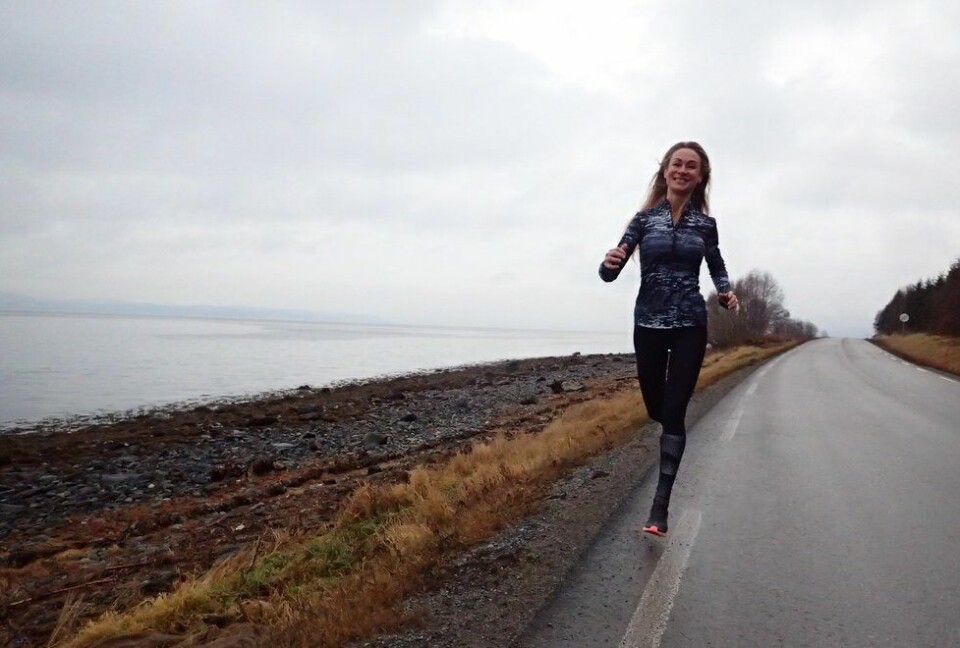 Theresa Lyng-Jørgensen visste ikke at hun kunne løpe fort før hun vant Trondheim Maraton Theresa Lyng-Jørgensen