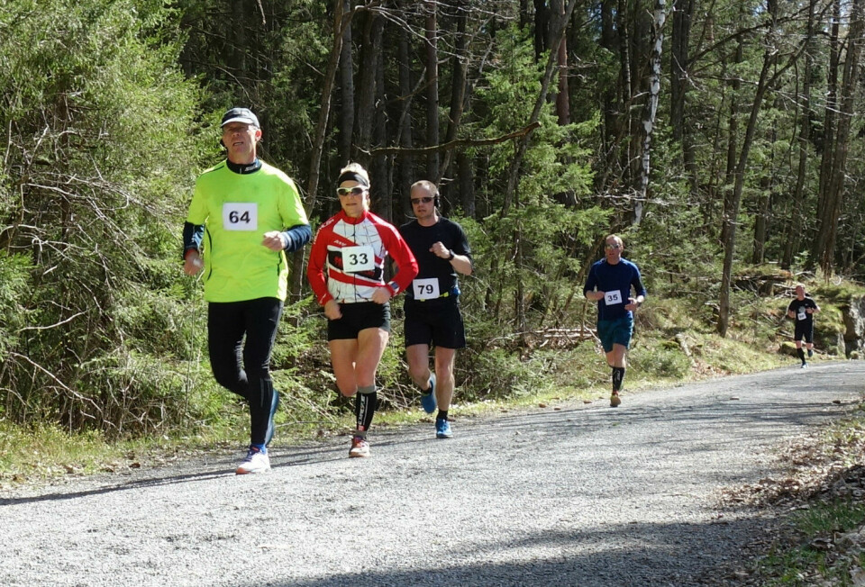 Gode stemninger i Fevik halvmaraton DSC03791OveHetlandLokomotiv.jpg
