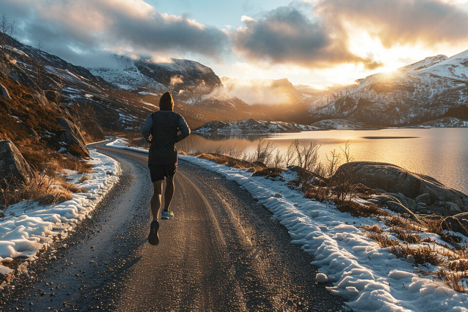 Våren kommer! Snart ligger bar asfalt og snøfrie grusveier klare for løpeskoene våre. (Illustrasjon: Tom-Arild Hansen) Våren kommer! Snart ligger bar asfalt og snøfrie grusveier klare for løpeskoene våre. (Illustrasjon: Tom-Arild Hansen)