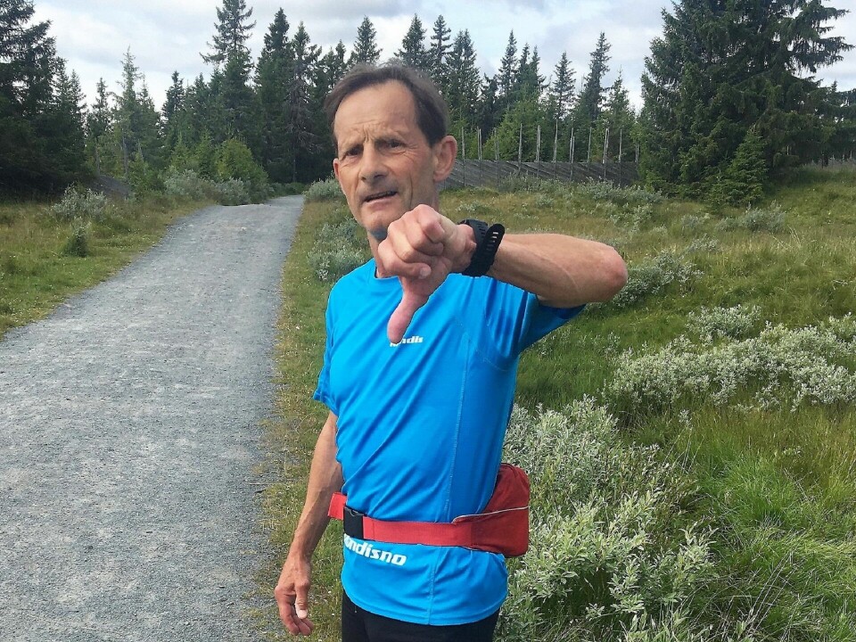 Lite visste artikkelforfatteren at denne formpila vist etter tre uker skulle gjelde i minst tre måneder framover. (Foto: Frode Monsen) Lite visste artikkelforfatteren at denne formpila vist etter tre uker skulle gjelde i minst tre måneder framover. (Foto: Frode Monsen)