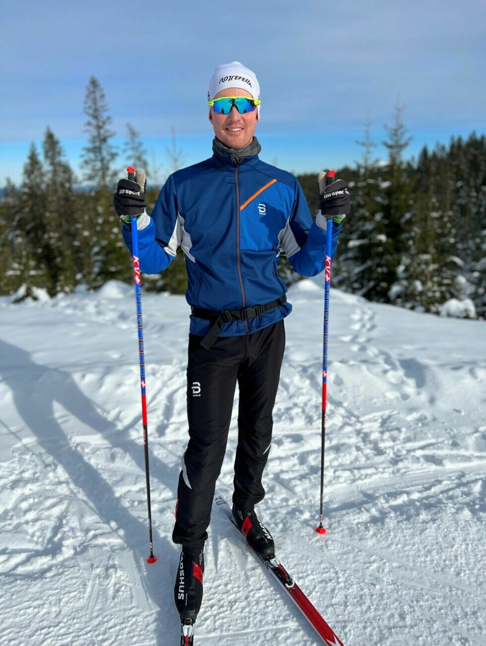 Anbefaler flyttbare Move-bindinger til mer enn felleski Stian Trømborg er selger i Rottefella og har god erfaring med Move-bindinger. (Foto: Privat)