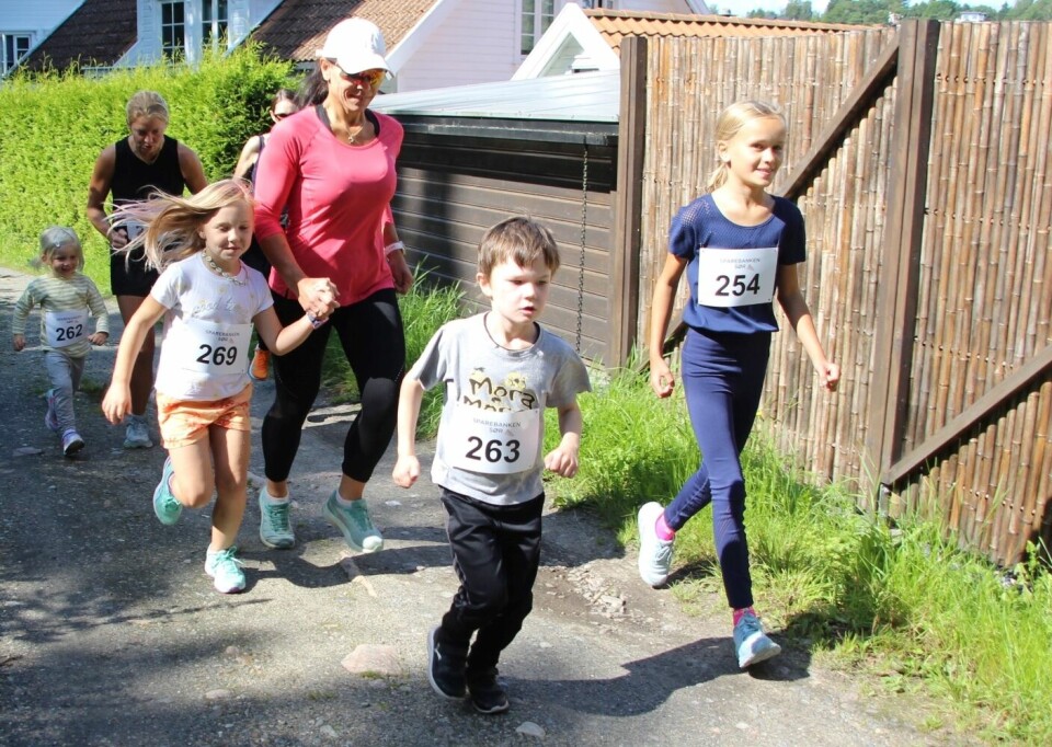 Ren hygge i terrengløpet Tysåsen rundt IMG_7288Boern.JPG