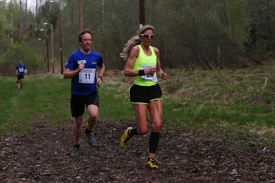 Dorte Foss og Tom Sandbakk raskest i Stomperudkarusellen Stomperudkarusellen-10mai-7.jpg