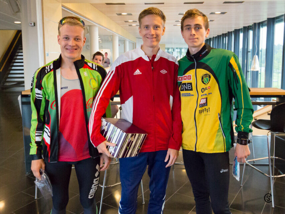 Tøff duell mellom Live Solheimdal og Heidi Pharo i Lørenskogløpet 10K-pall-herrer-SYL_3322.jpg