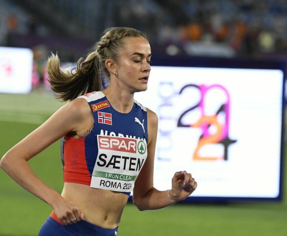 I dag starter NM Friidrett EM friidrett Roma 2024 - 5000 m kvinner finale Amalie Sæten