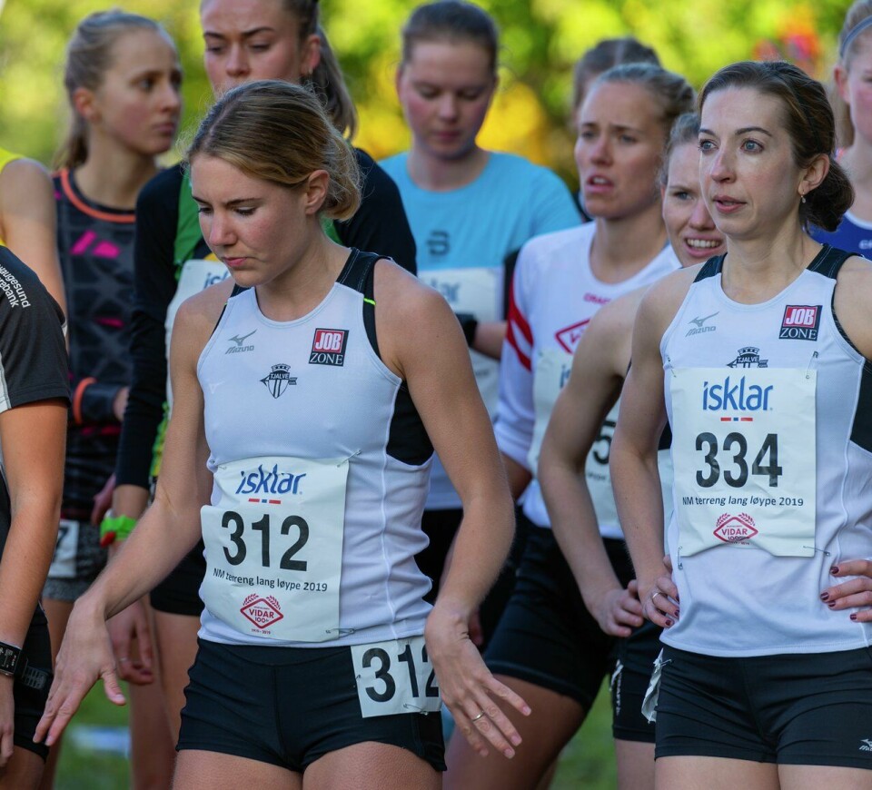 Mange spennende deltakere i København Maraton til søndag NM Terreng 2019 - KS - Maria Sagnes Wågan (312) - Annie Bersagel (334)