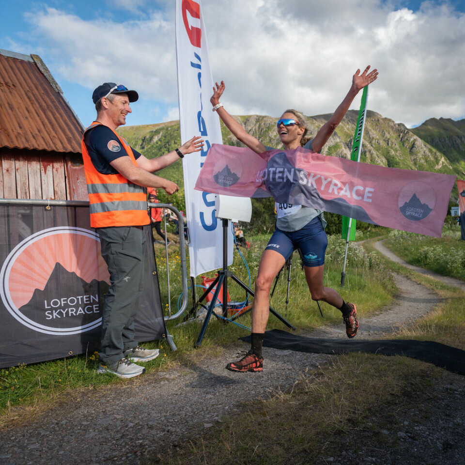 Mirjam Saarheim inn til en av sine to seire. (Foto: Steven Henriksen) Mirjam Saarheim inn til en av sine to seire. (Foto: Steven Henriksen)