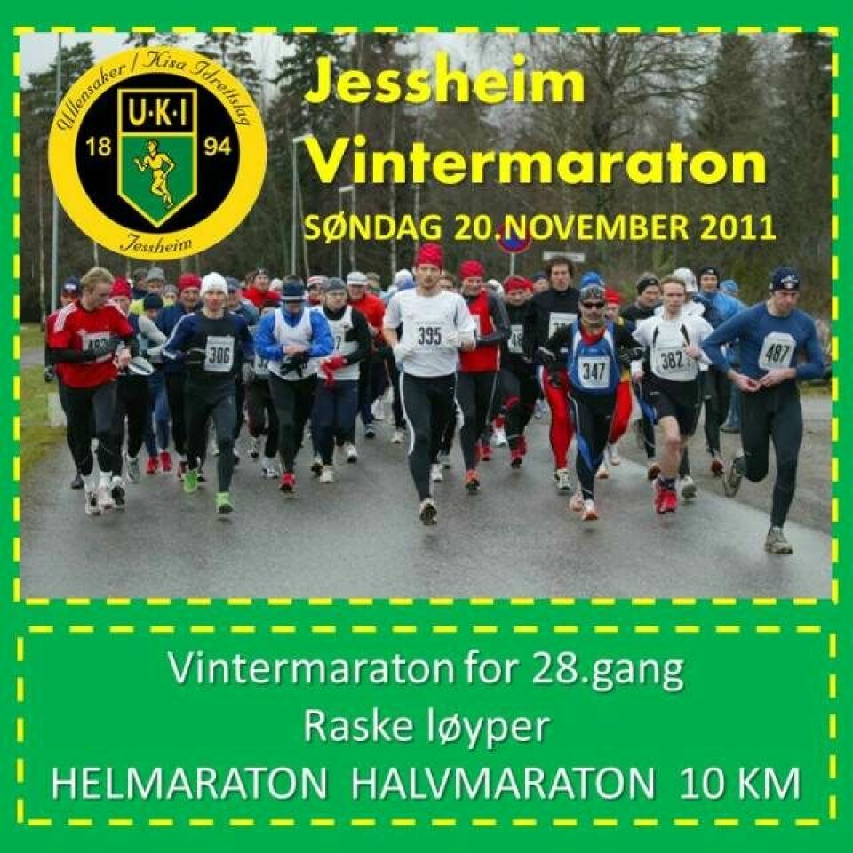 Bra påmelding til Vintermaraton