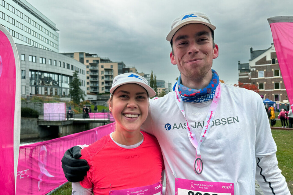 Cecilie Høgset og Jens Petter Bergerud var raskest opp langs Akerselva. (Foto: Tom-Arild Hansen) Cecilie Høgset og Jens Petter Bergerud var raskest opp langs Akerselva. (Foto: Tom-Arild Hansen)