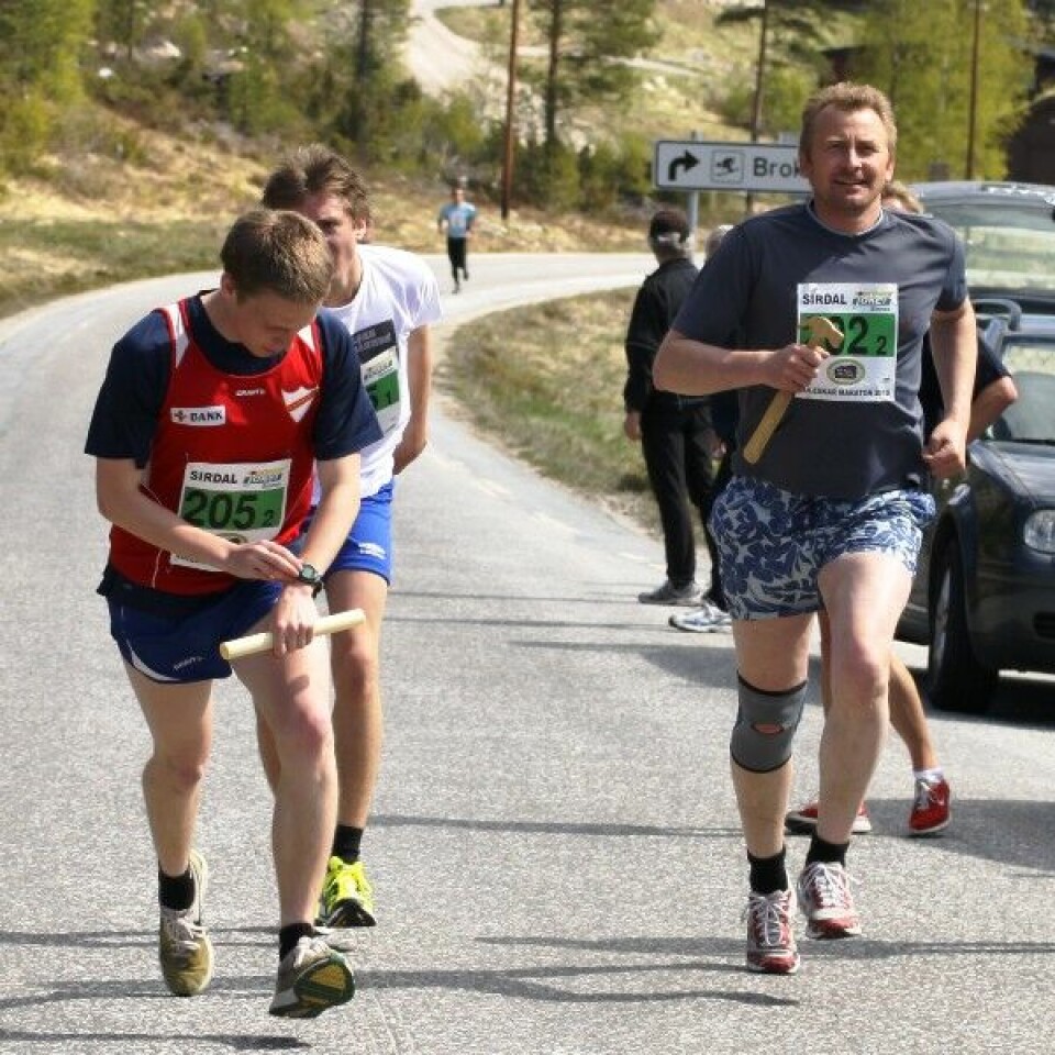 Jarle Risa vant Suleskard Maraton 017