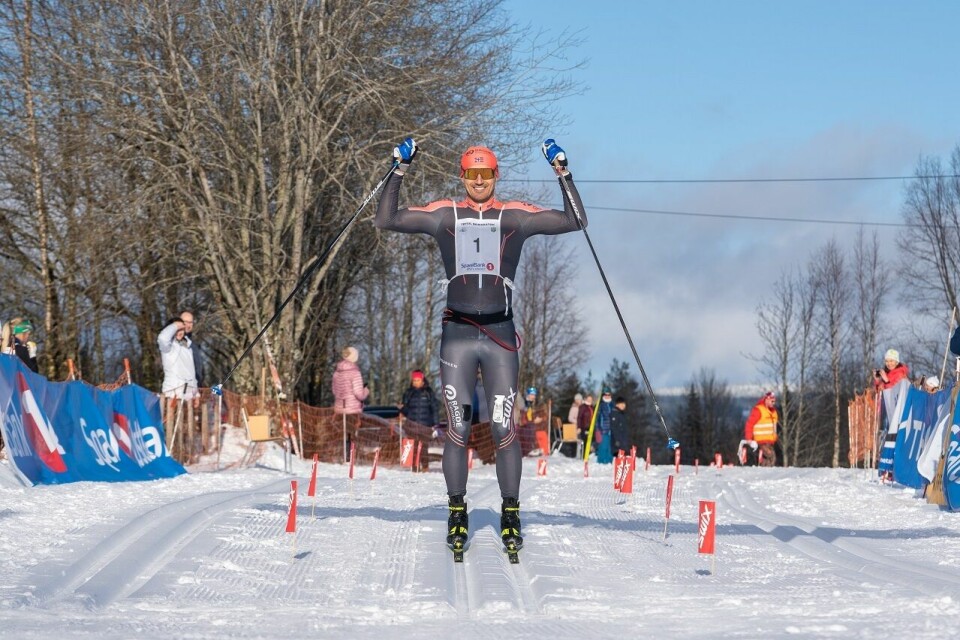 Trysil Skimaraton var nr. 1 blant Hedmarks kondisarrangement målt i aktive deltakere både i 2018 og 2019. Her fra årets renn der Andreas Nygaard paraderte inn til seier. (Foto: Jonas Sjøgren) Trysil Skimaraton var nr. 1 blant Hedmarks kondisarrangement målt i aktive deltakere både i 2018 og 2019. Her fra årets renn der Andreas Nygaard paraderte inn til seier. (Foto: Jonas Sjøgren)