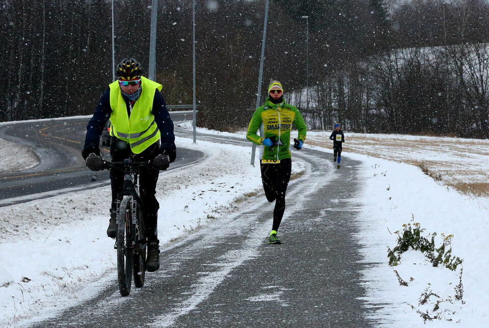 Jessheim Vintermaraton på fint vinterføre (mange bilder) 5400meter.jpg