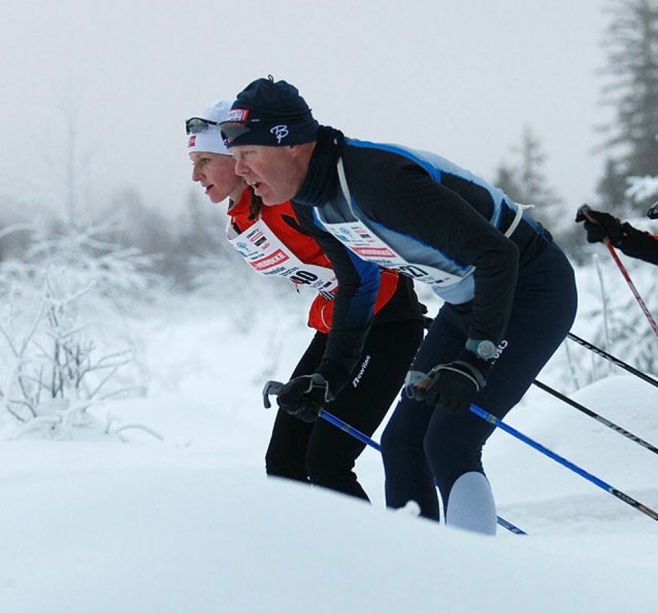 Den store Skimaraton-kavalkaden