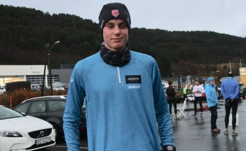 Andreas Vangsnes satte ny løyperekord på 5 km i Ålesund Andreas_Vangsnes_etter_loepet