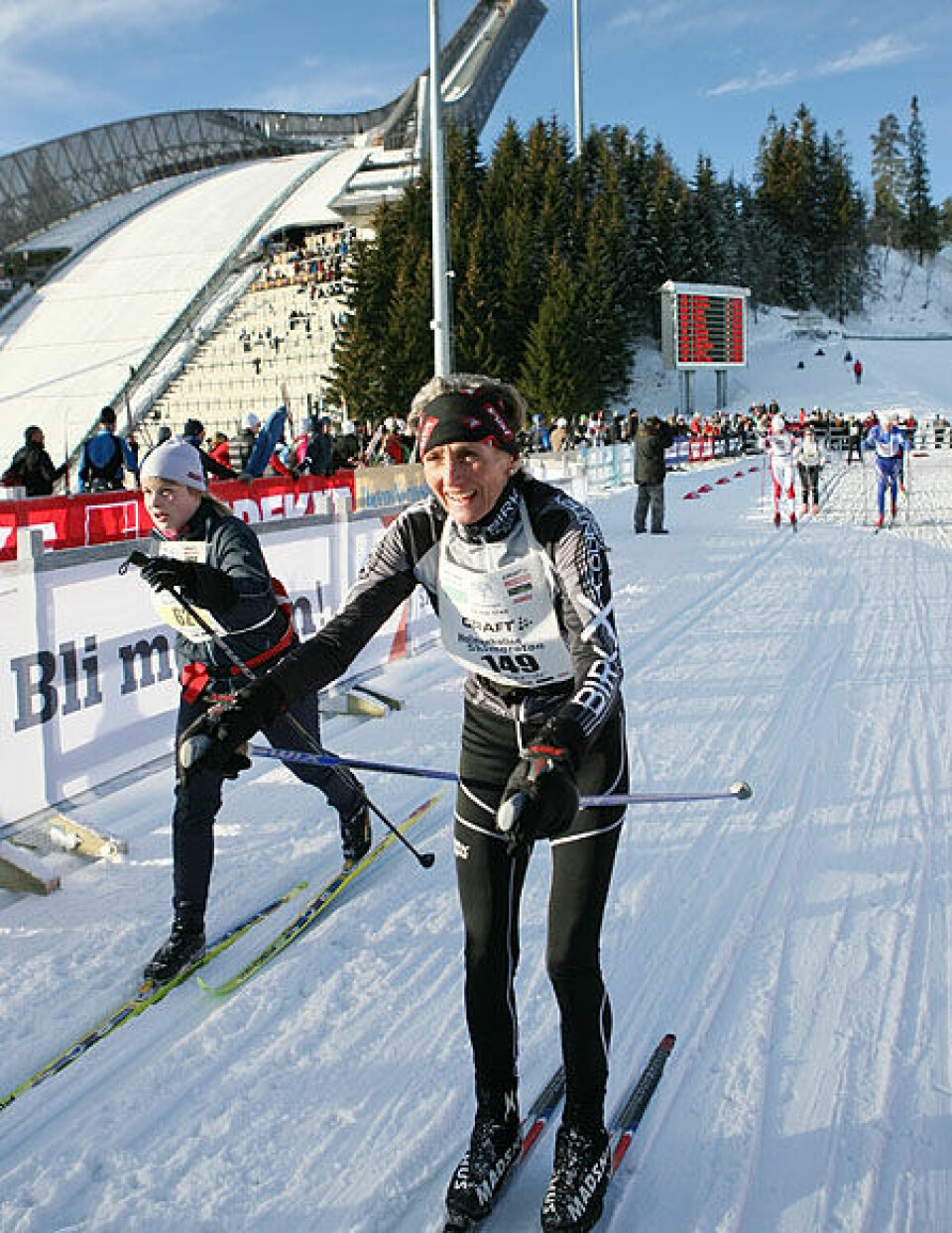 Den store Skimaraton-kavalkaden