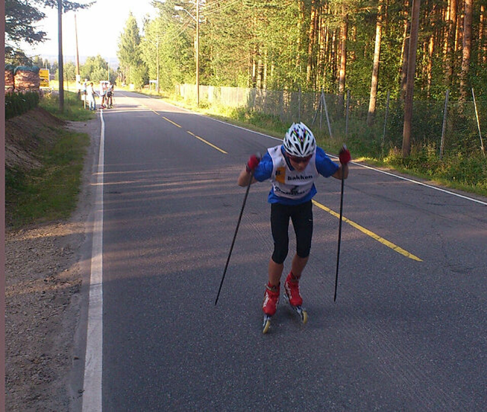 Sprint på Vestad i Elverum