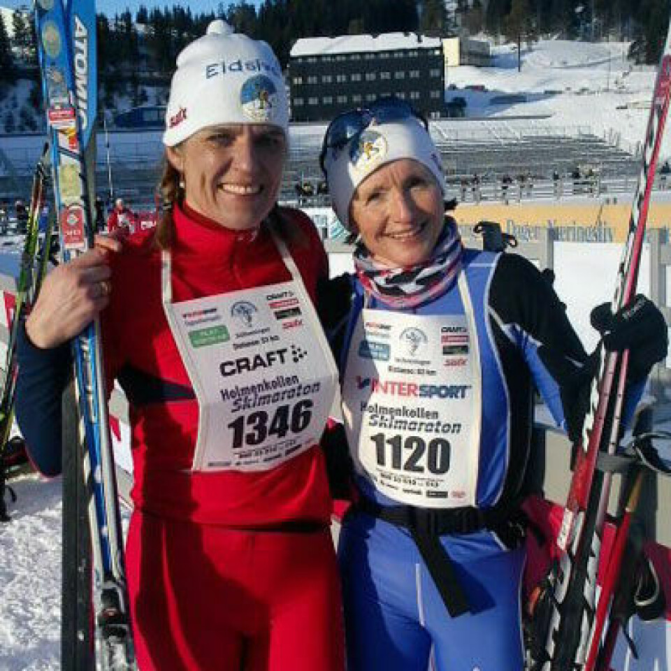 Den store Skimaraton-kavalkaden
