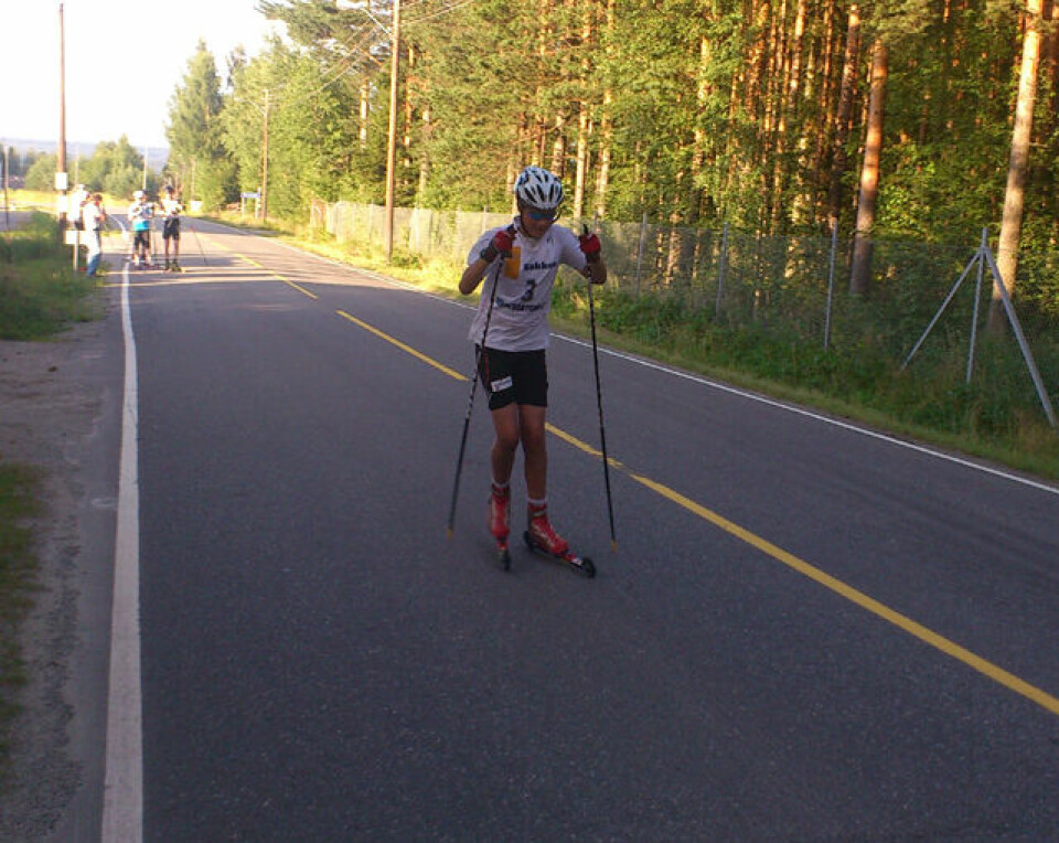 Sprint på Vestad i Elverum