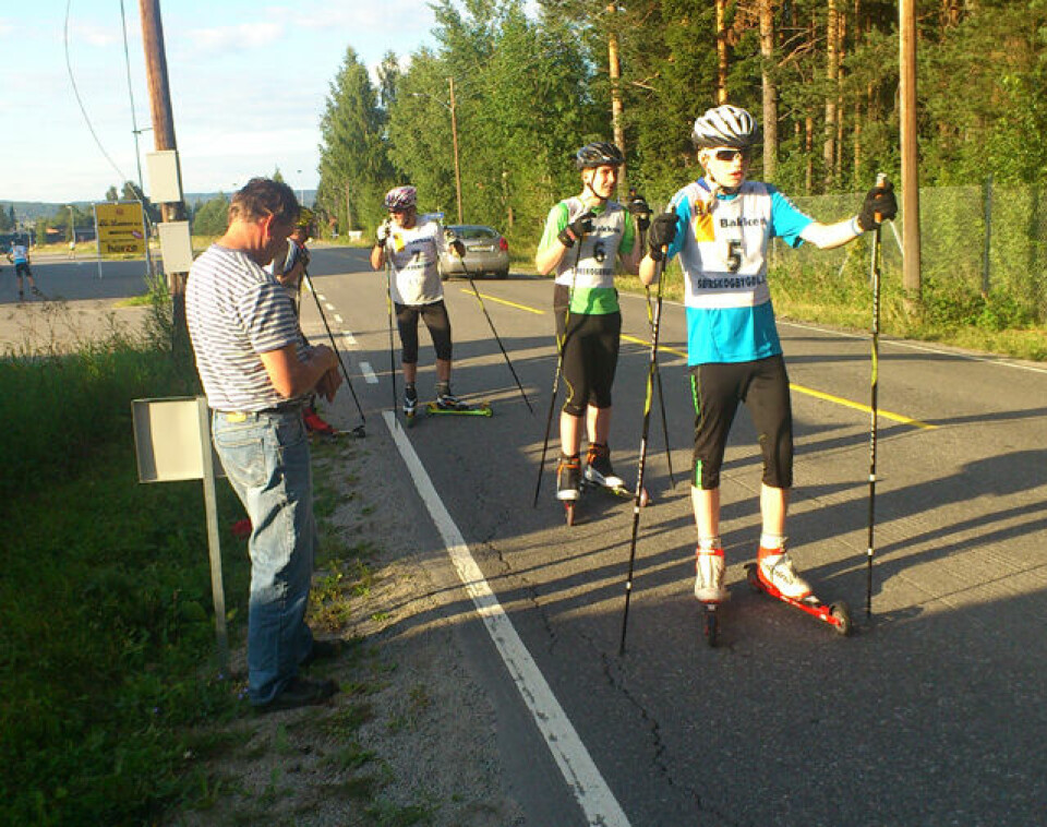 Sprint på Vestad i Elverum