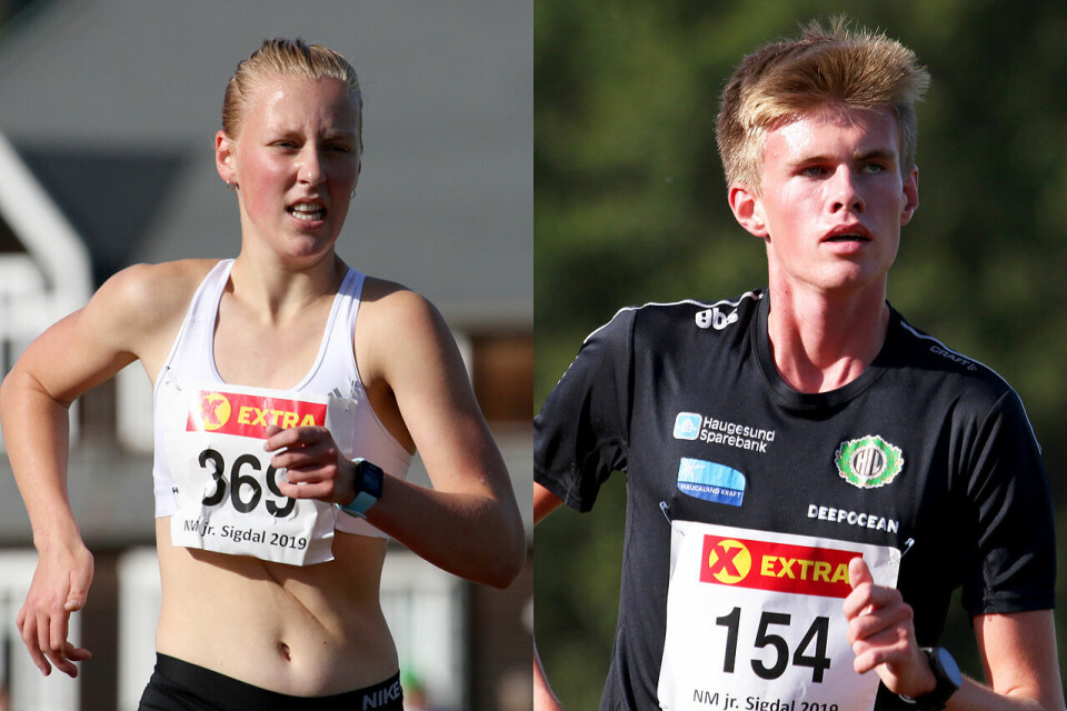 Maren Karlsen Bekkestad og Andreas Pedersen Døske tok NM-titlene i kappgang Maren Karlsen Bekkestad og Andreas Pedersen Døske tok NM-titlene i kappgang