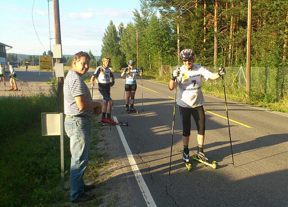 Sprint på Vestad i Elverum