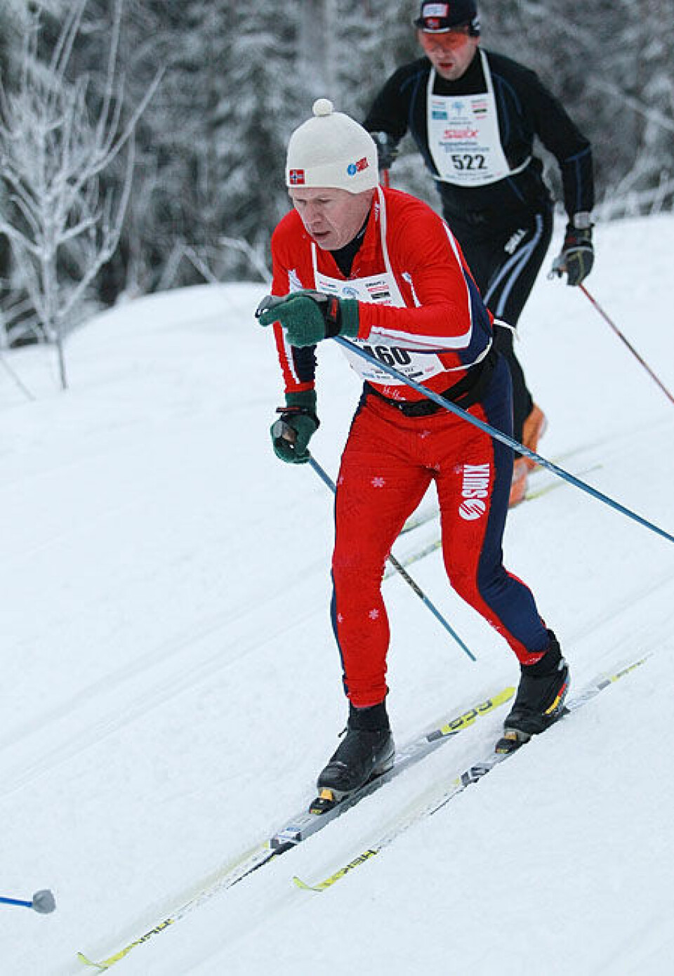 Den store Skimaraton-kavalkaden