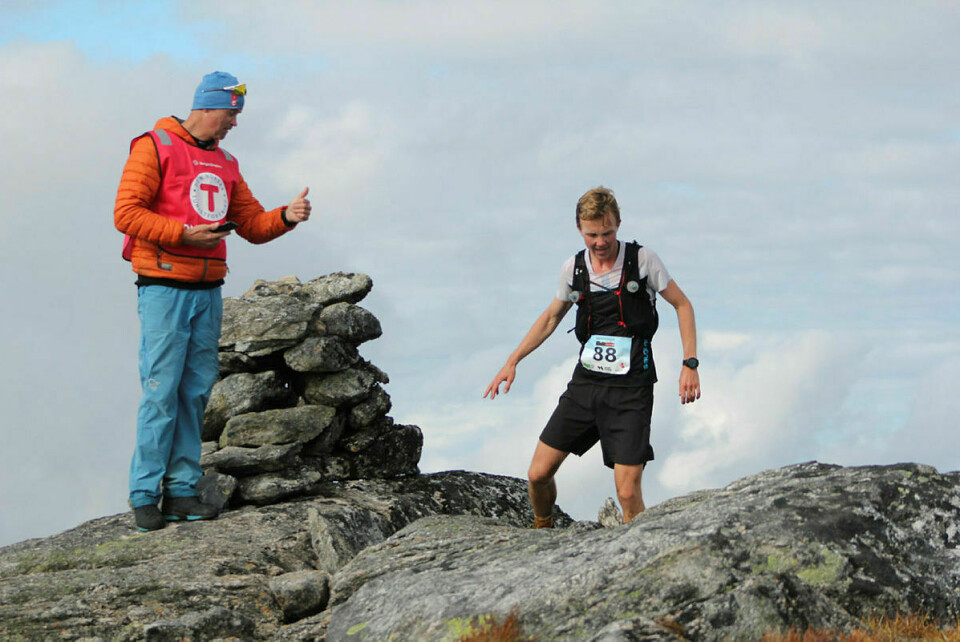 Erland Åkra Eldrup er førstemann i løypa, og han vant Børvasstindan Classic på suveren løyperekord. (Foto Ida Johanne Nova) Erland Åkra Eldrup er førstemann i løypa, og han vant Børvasstindan Classic på suveren løyperekord. (Foto Ida Johanne Nova)
