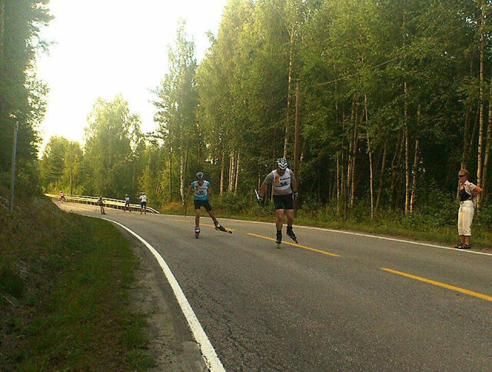 Sprint på Vestad i Elverum