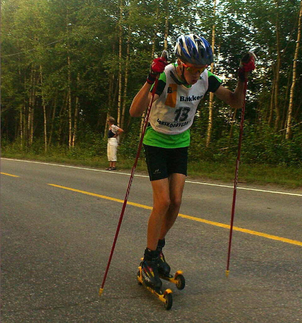Sprint på Vestad i Elverum