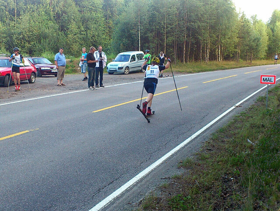 Sprint på Vestad i Elverum