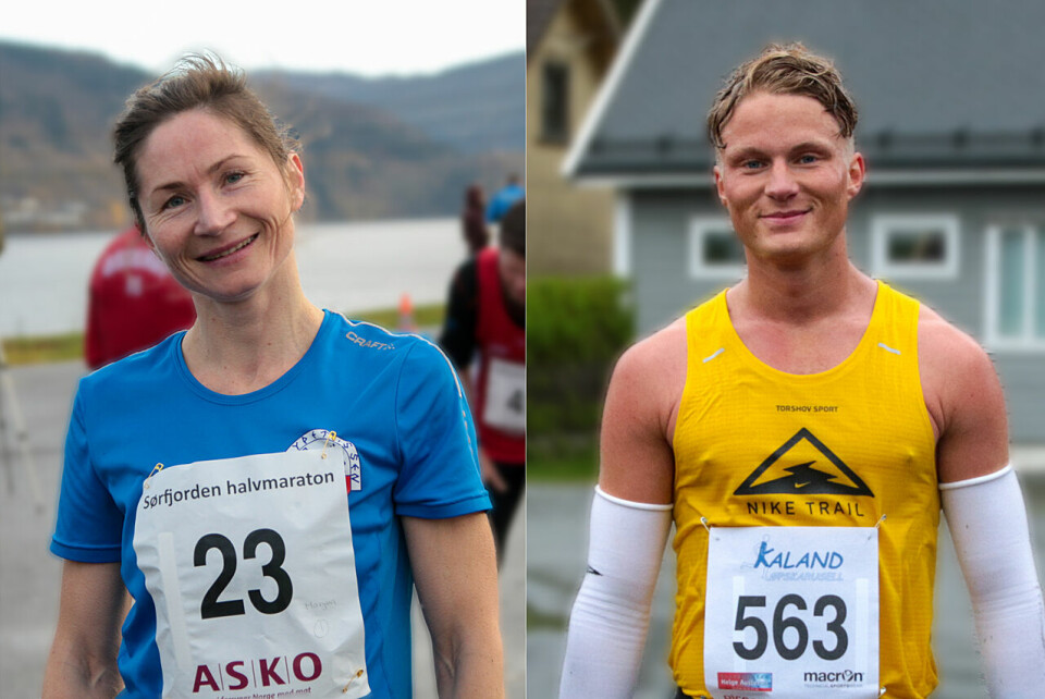 Ingen kunne true Maryna Novik og Sondre Øvre-Helland i årets Haugesund Avis Halvmaraton. (Arkivfoto: Arne Dag Myking) Ingen kunne true Maryna Novik og Sondre Øvre-Helland i årets Haugesund Avis Halvmaraton. (Arkivfoto: Arne Dag Myking)