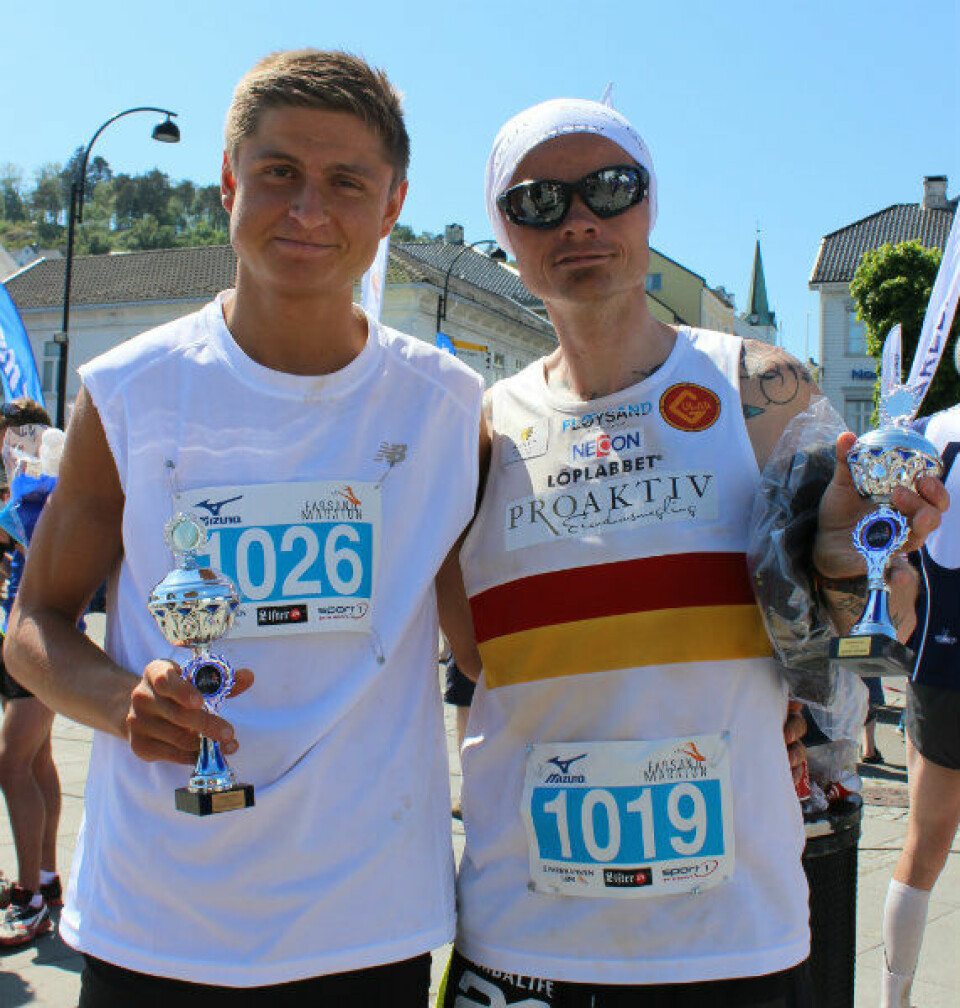 Utrolige Farsund maraton - en folkefest på alle måter Mnr1&2RgoegaardTaranger.jpg
