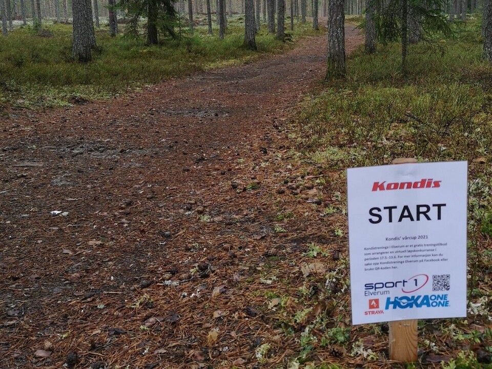 Kondiscupen i Elverum med over 100 deltakere tre uker på rad Kyllingen start.jpg